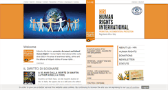 Desktop Screenshot of humanrightsinternational.org